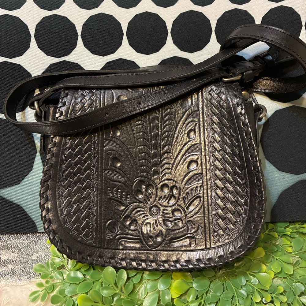 Patricia Nash Crossbody Leather Bag
